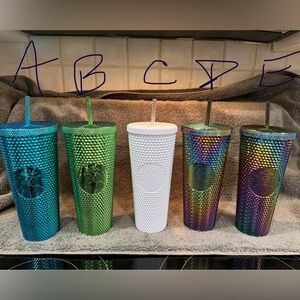 Starbucks tumblers